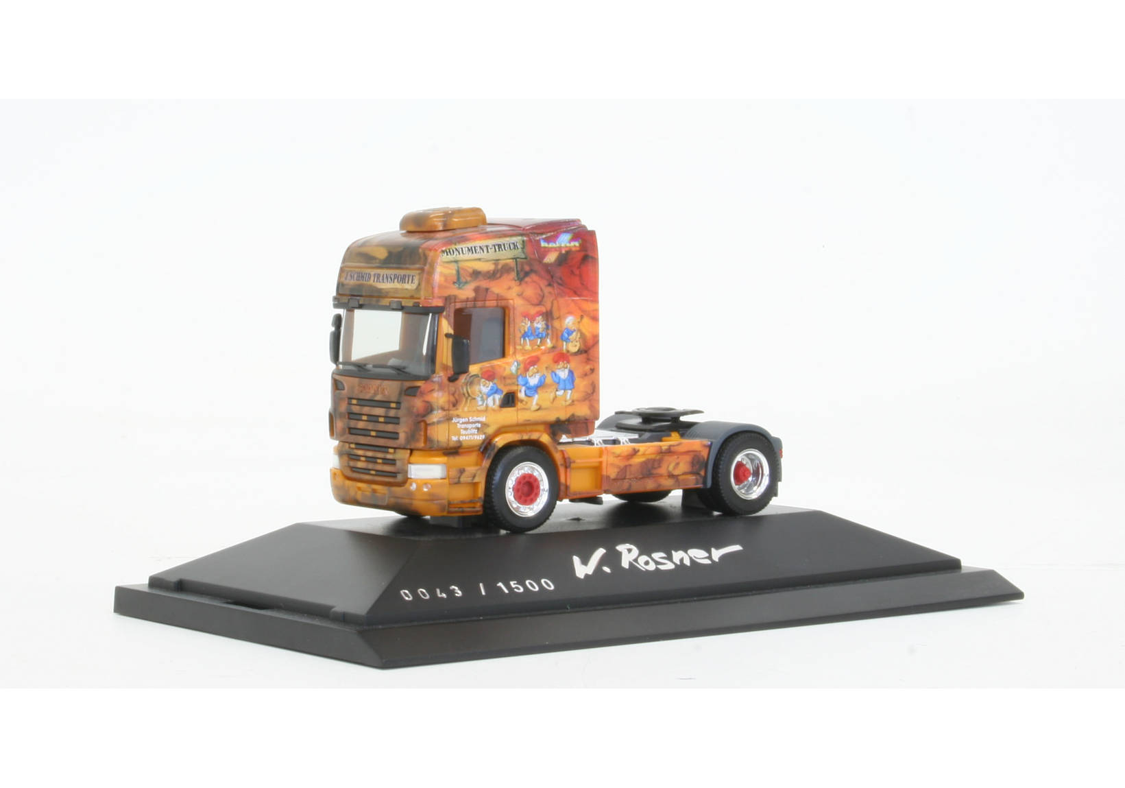 Scania R TL rigid tractor "Monument", PC