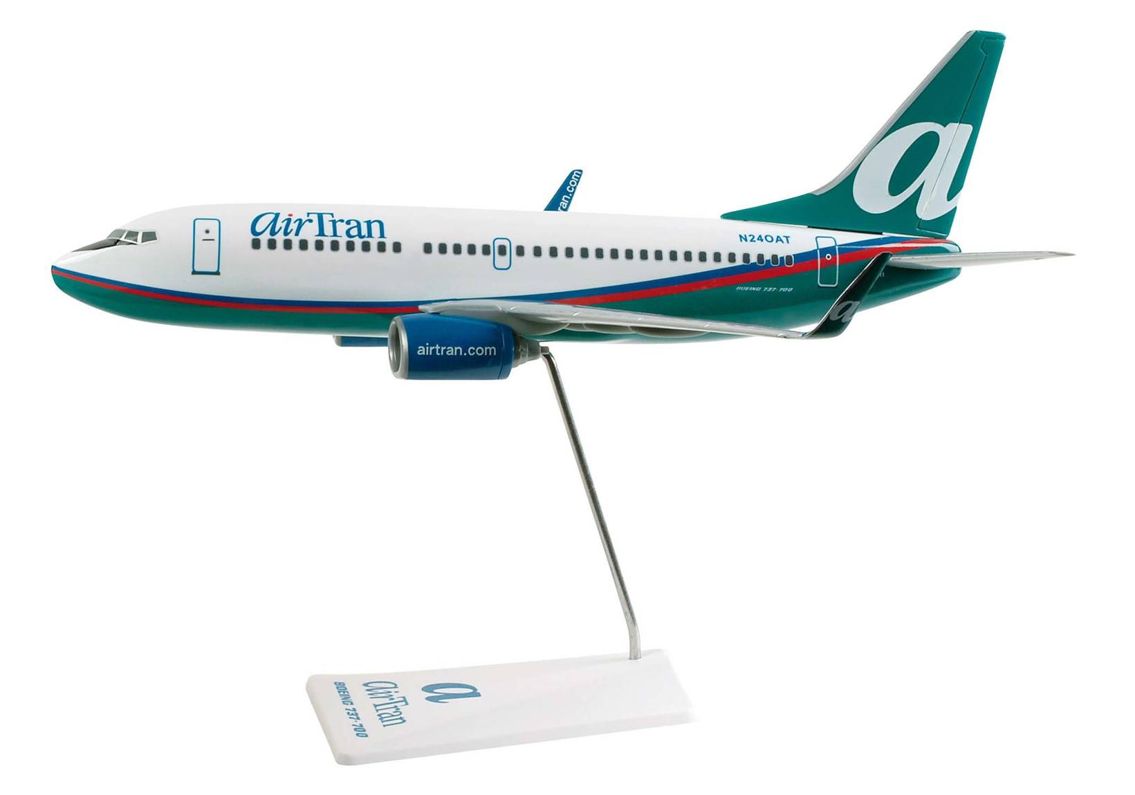 AirTran Airways Boeing 737-700. This item comes / came in Wooster branded packaging.