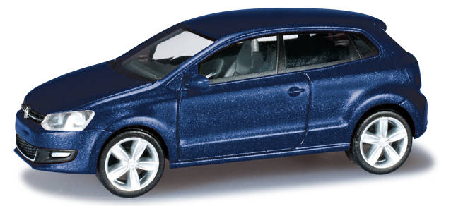 VW Polo 2 doors, shadow blue metallic
