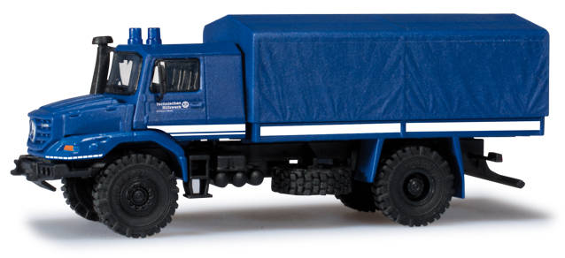 Mercedes-Benz Zetros 4x4 Planen LKW "THW Hofheim"