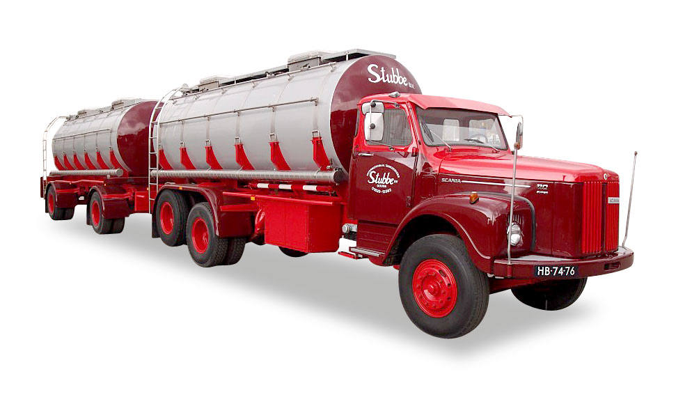 Scania 110 Hauber tank trailer "Stubbe"