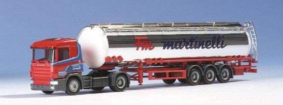 Scania 124 HL JumboTank saddle train 2A/3A special model for Schlüter