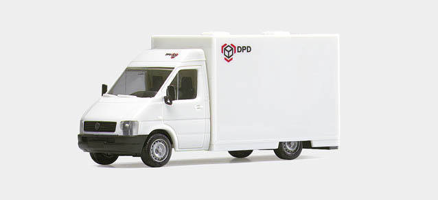 VW LT 2 parcel distributing vehicle 'DPD'