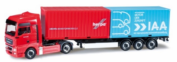 Man TGX XXL Euro 5 Container saddle 2/3A