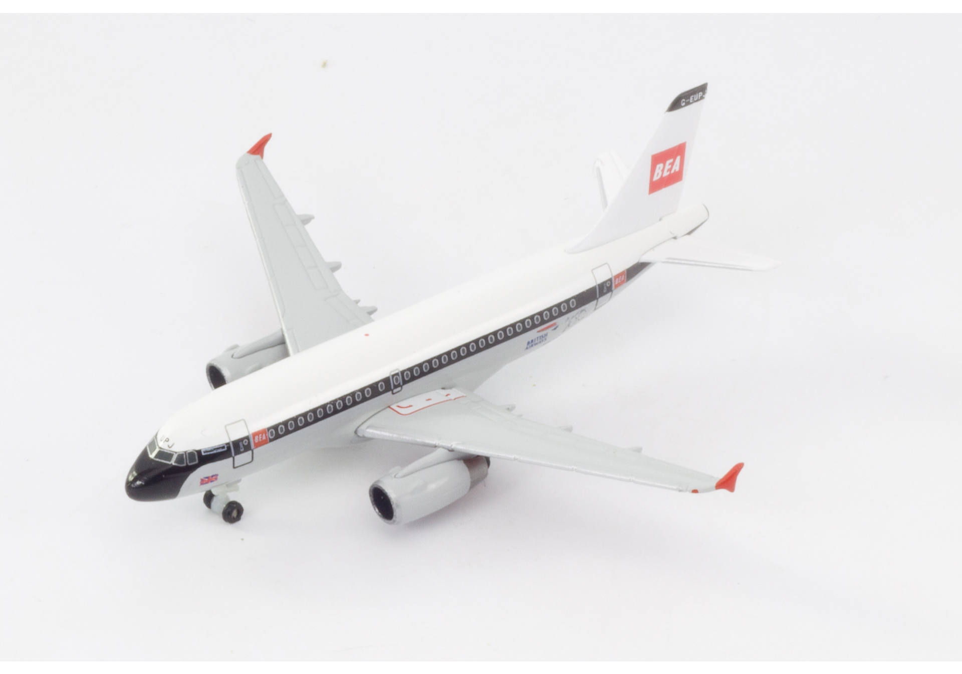 British Airways Airbus A319 "100th" BEA design
