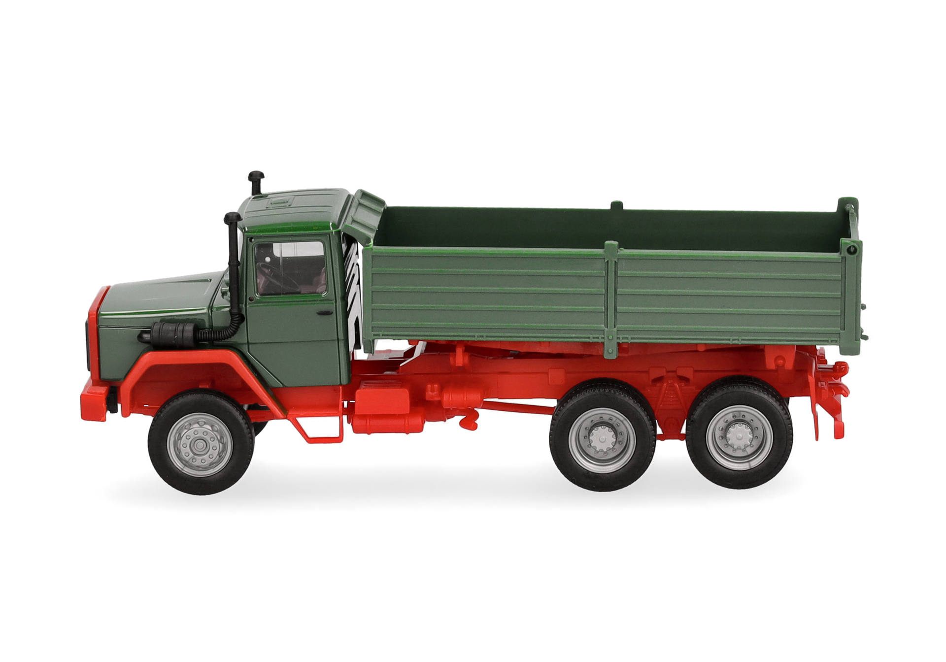 Iveco Hauber dump truck, green