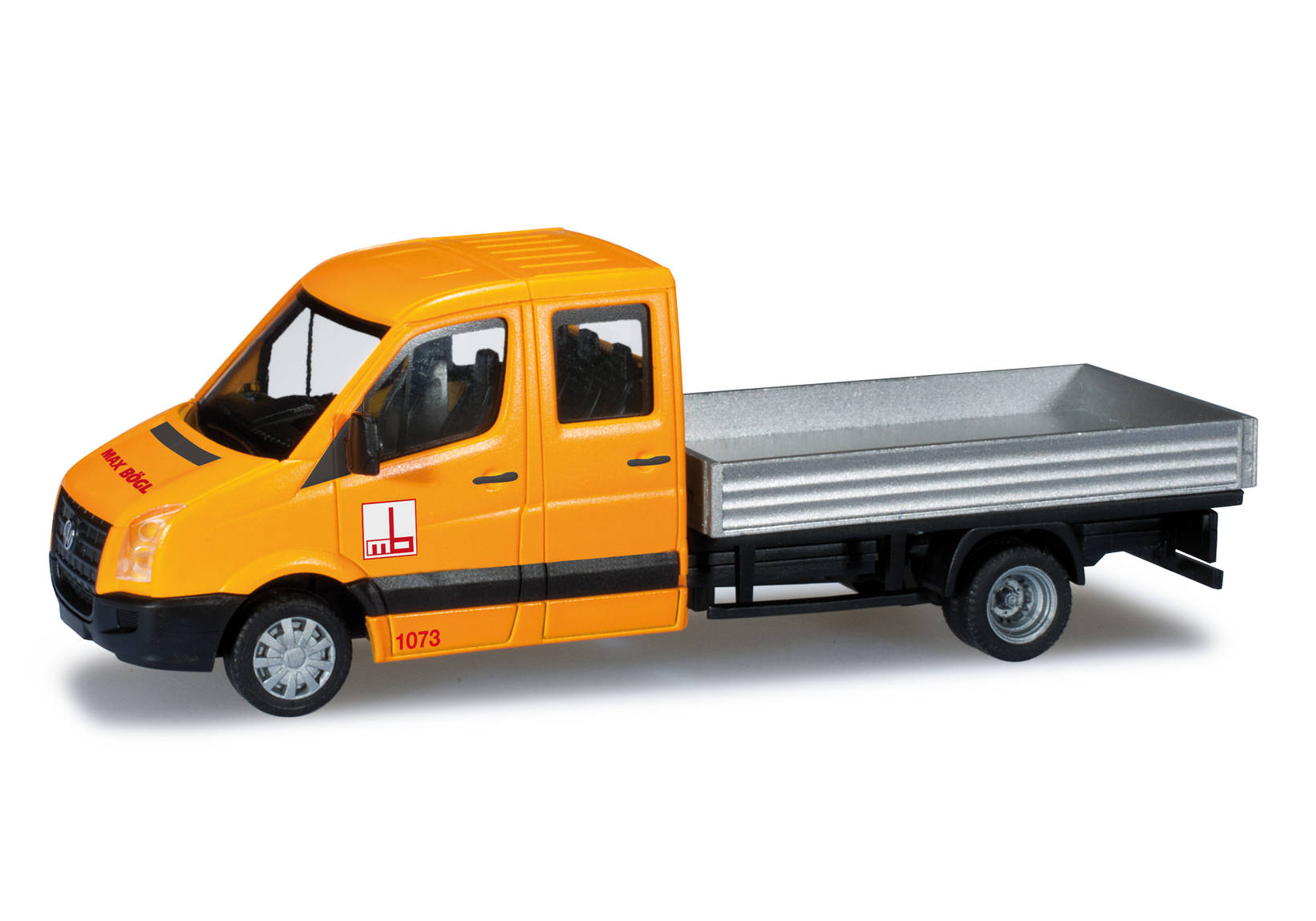 VW Crafter double cabin with platform „Max Bögl“