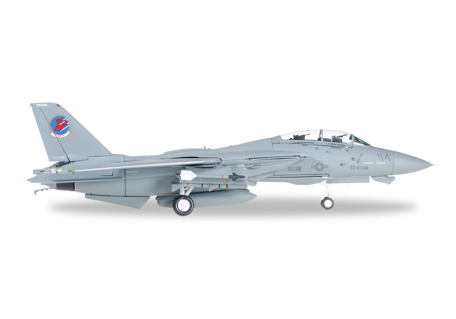 Northrop Grumman F-14A - VF-1 #114 Top Gun Movie "Maverick & Goose"
