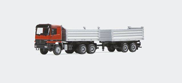 Mercedes-Benz Actros M tandem axle construction site dumper Koegel