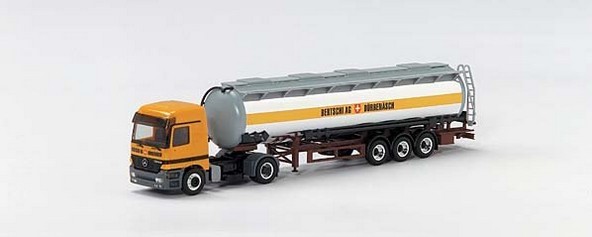 Mercedes-Benz Actros L Tank saddle train