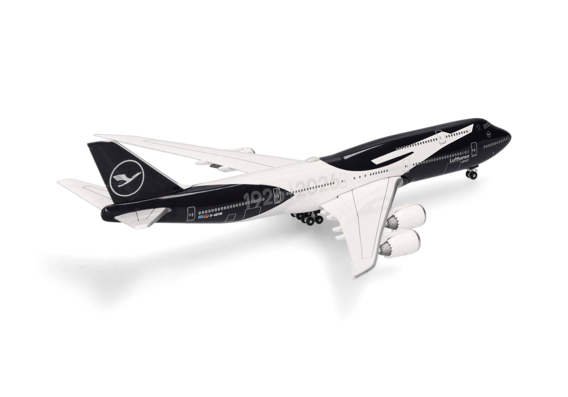 airplane, toy, model, jet, Lufthansa-inspired