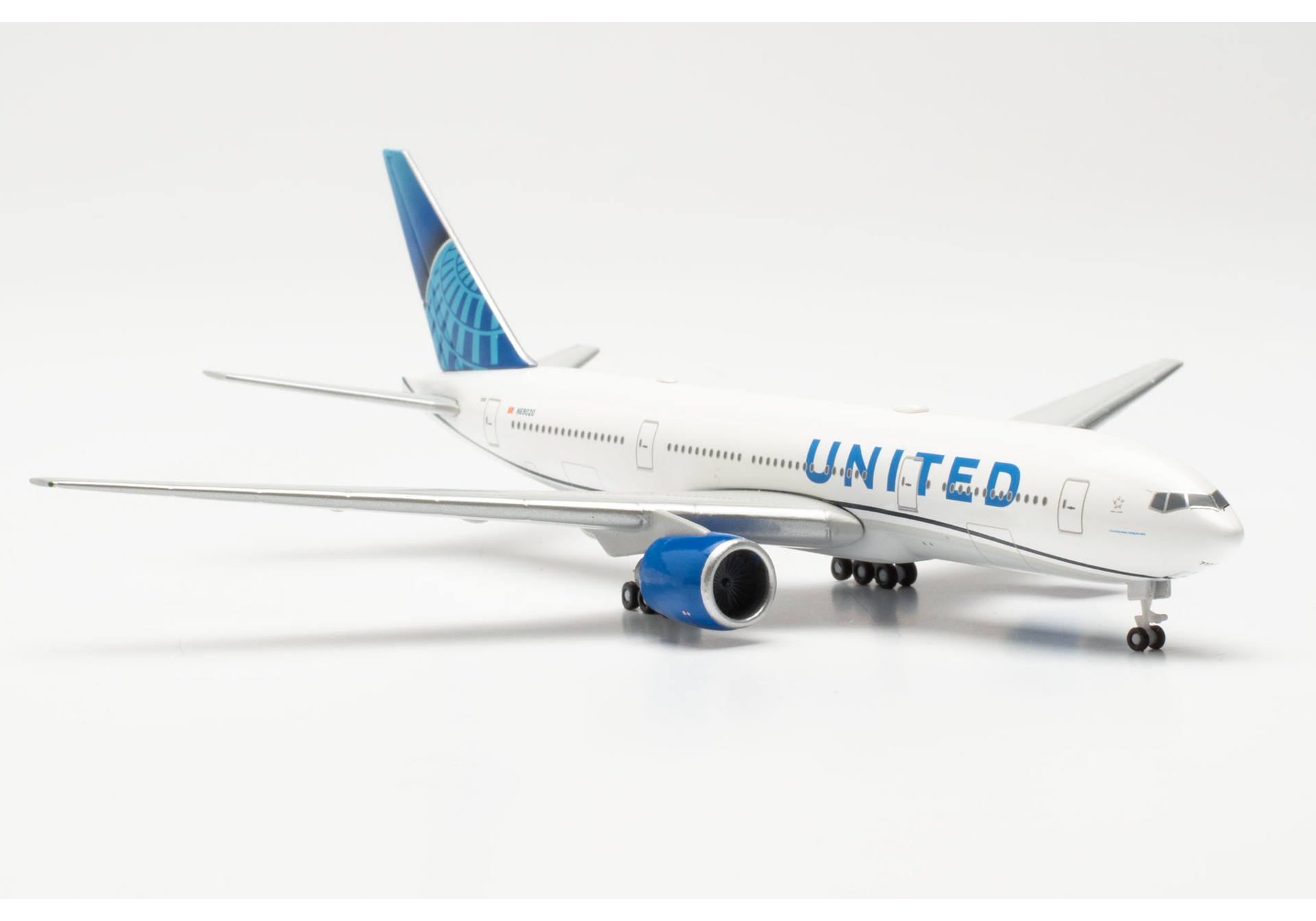 箱に傷汚れherpa 1/200 UNITED B777-200 - 航空機