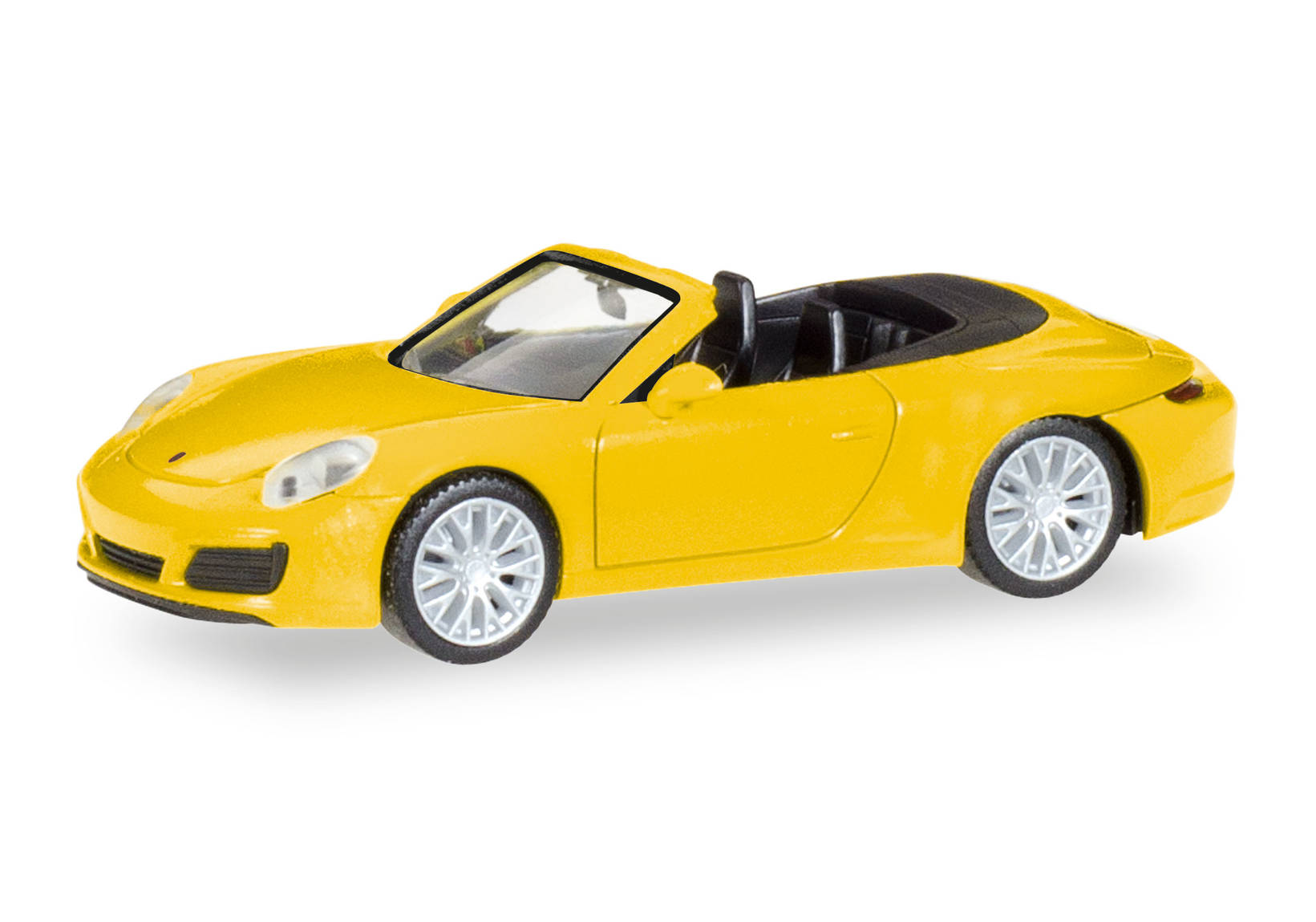 Porsche 911 Carrera 4S Cabrio, racing yellow