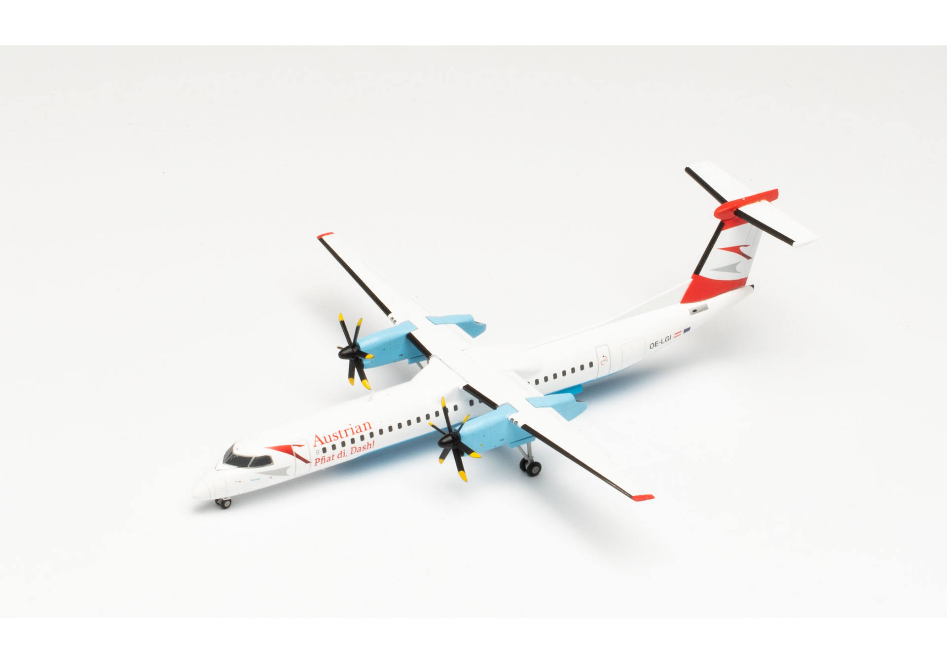 Austrian Airlines Bombardier Q400 “Pfiat Di, Dash!” – OE-LGI “Eisenstadt”