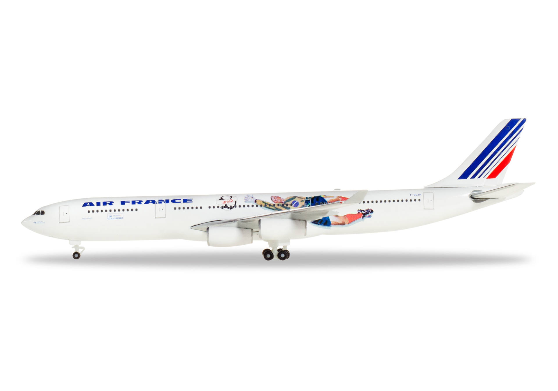 Air France Airbus A340-300 - France 1998: Brazil / Columbia - F-GLZK