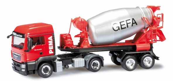 Man TGS LX 2012 Euro 6 concrete mixer saddle train 2A/2A