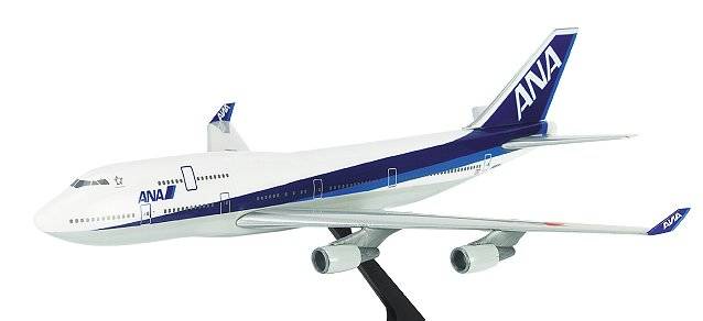 ANA All Nippon Airways Boeing 747-400. This item comes / came in Wooster branded packaging.