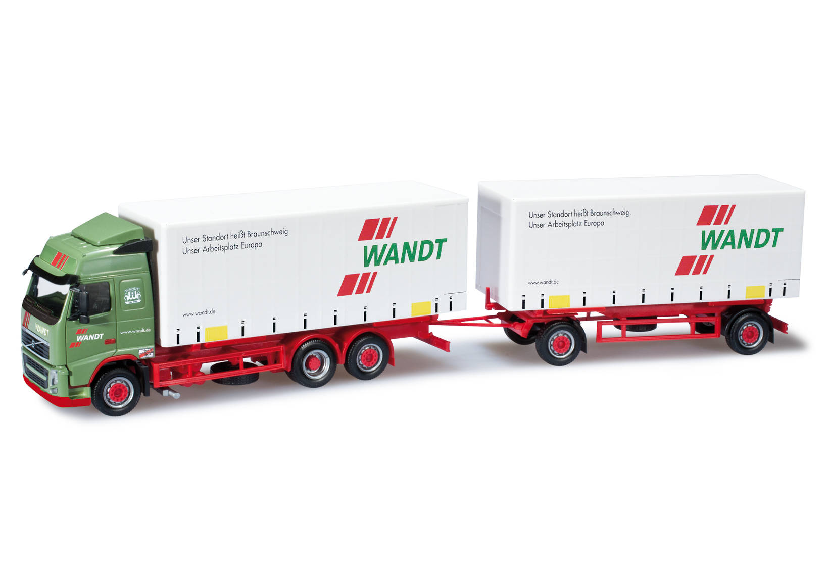 Volvo FH GL interchangeable curtain canvas trailer "Wandt"