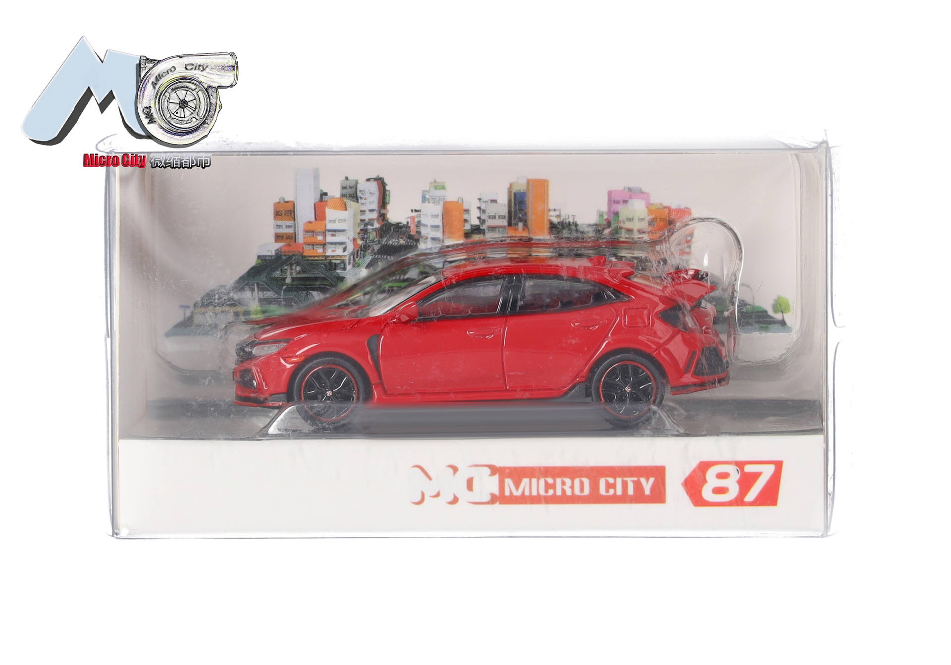 MicroCity: Honda Civic Type R, rot