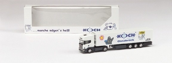 Scania 124 teaspoon cold suitcase saddle train 2A/3A