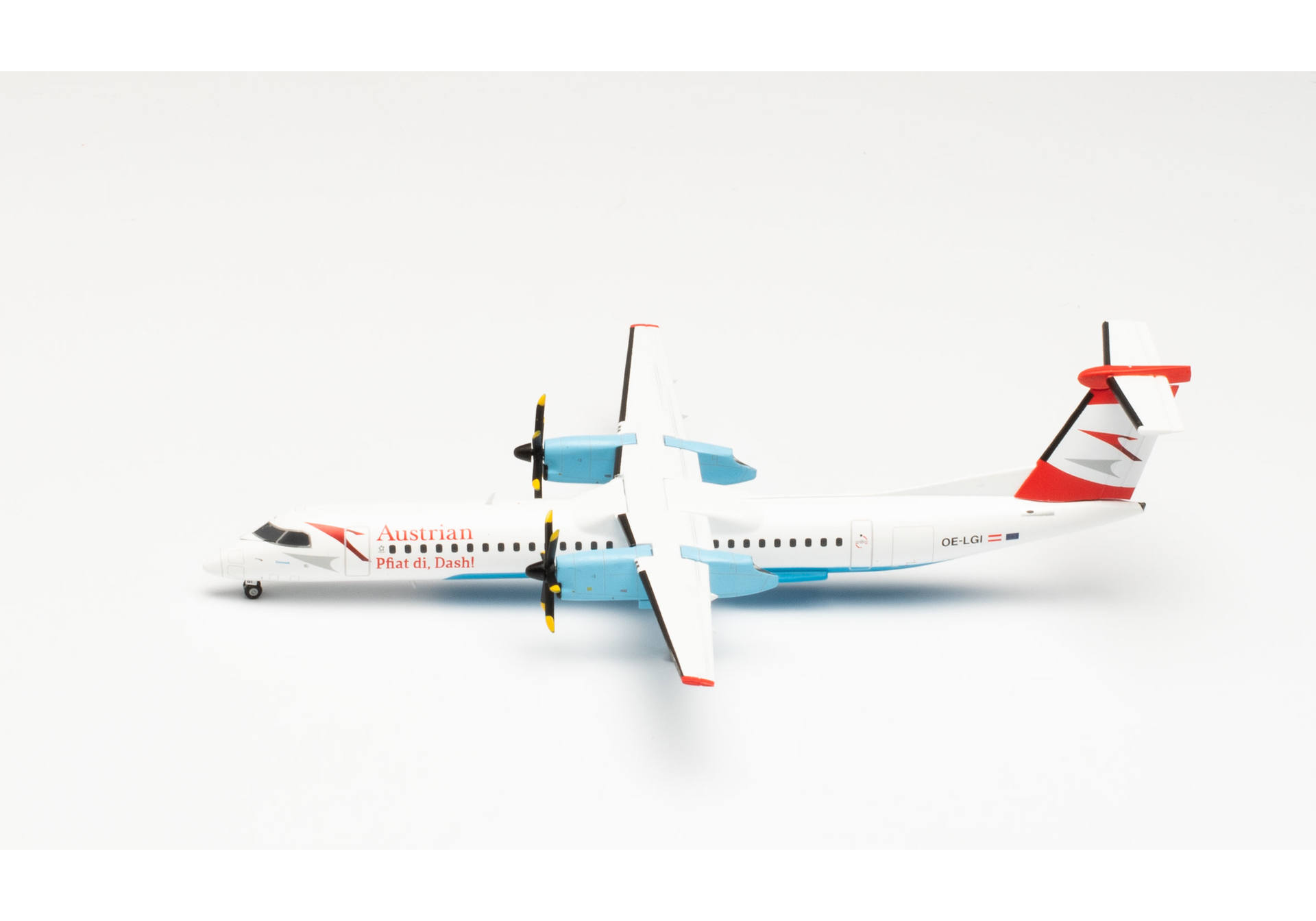 Austrian Airlines Bombardier Q400 “Pfiat Di, Dash!” – OE-LGI “Eisenstadt”