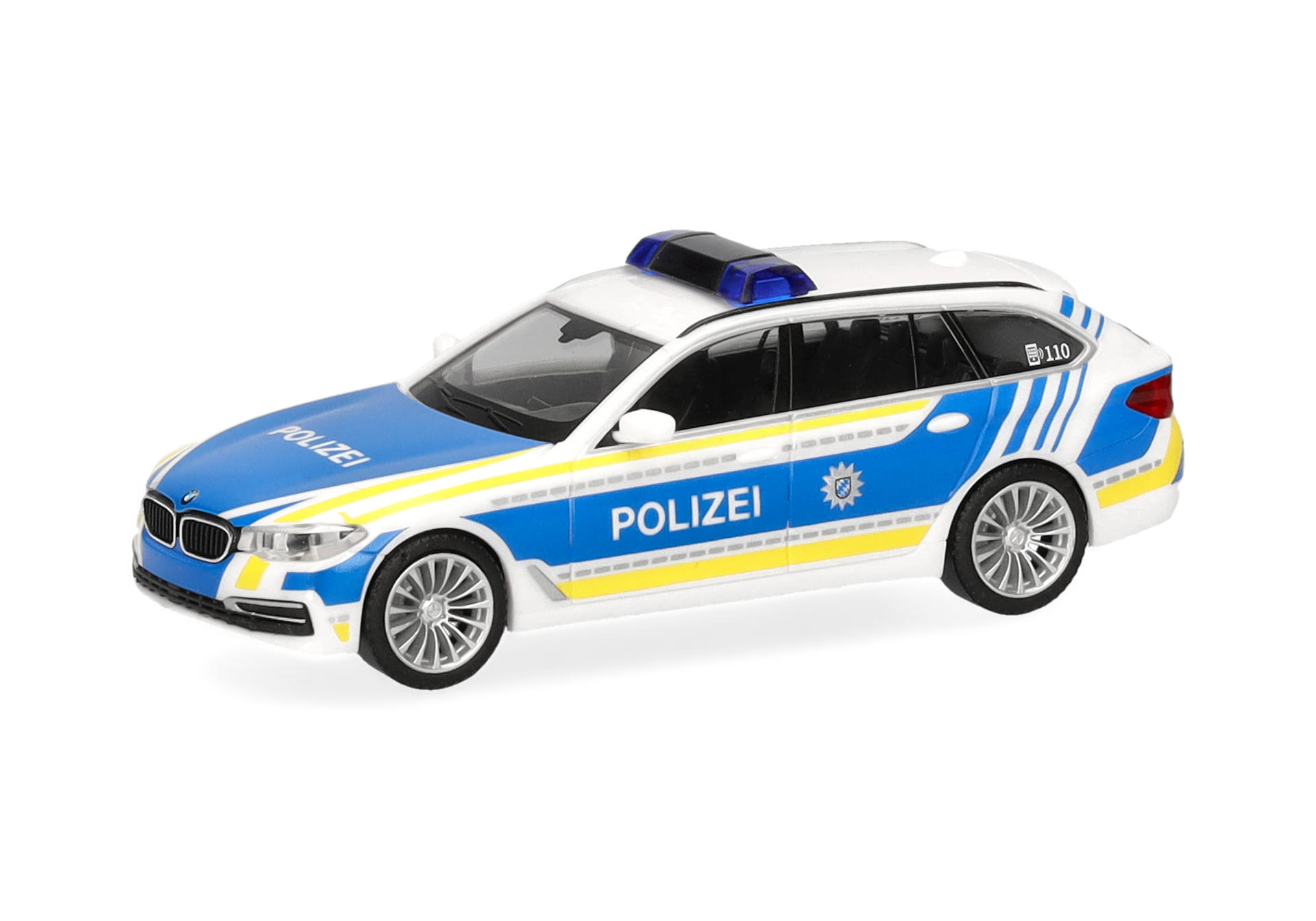 police car, polizei, toy car, diecast, blue white
