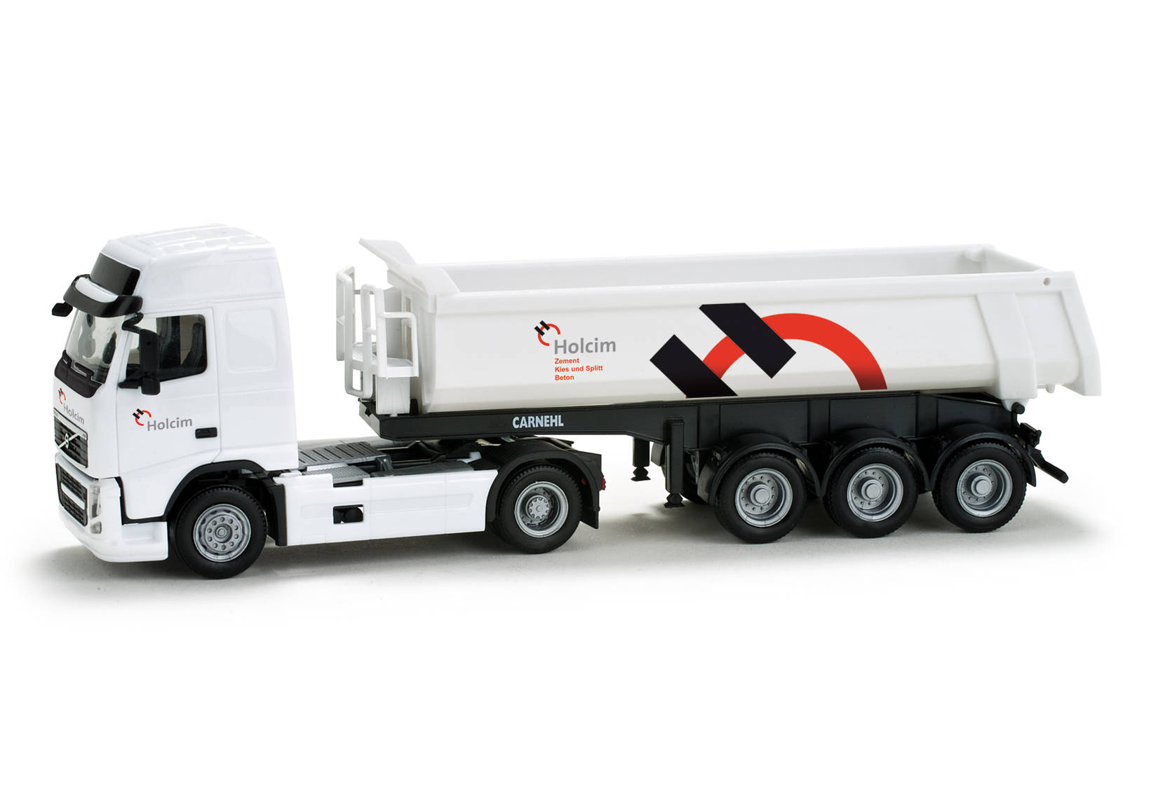 Volvo FH GL dump semitrailer "Holcim"