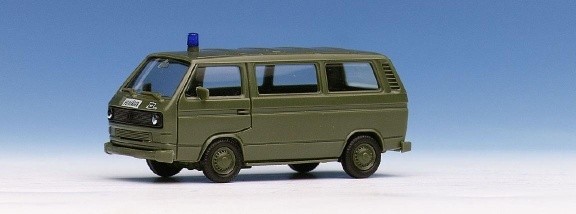 VW T3 Bus Blue light Tactical characters in front and rear side 3rd FJG. Btl. 720 Hannover
