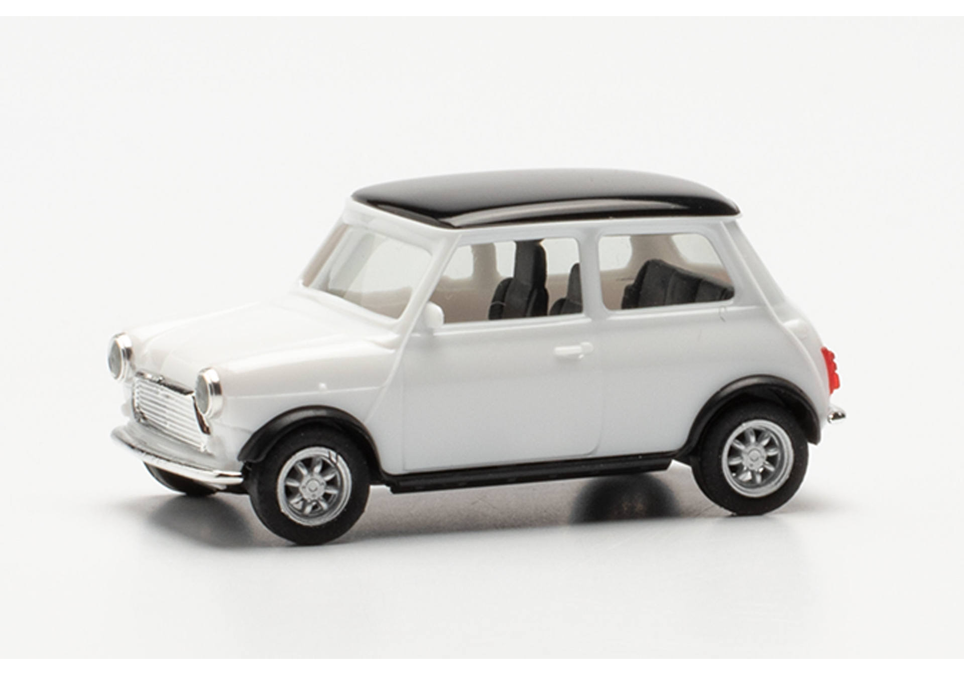 Herpa Mini Cooper Klassik, white /roof black 421058