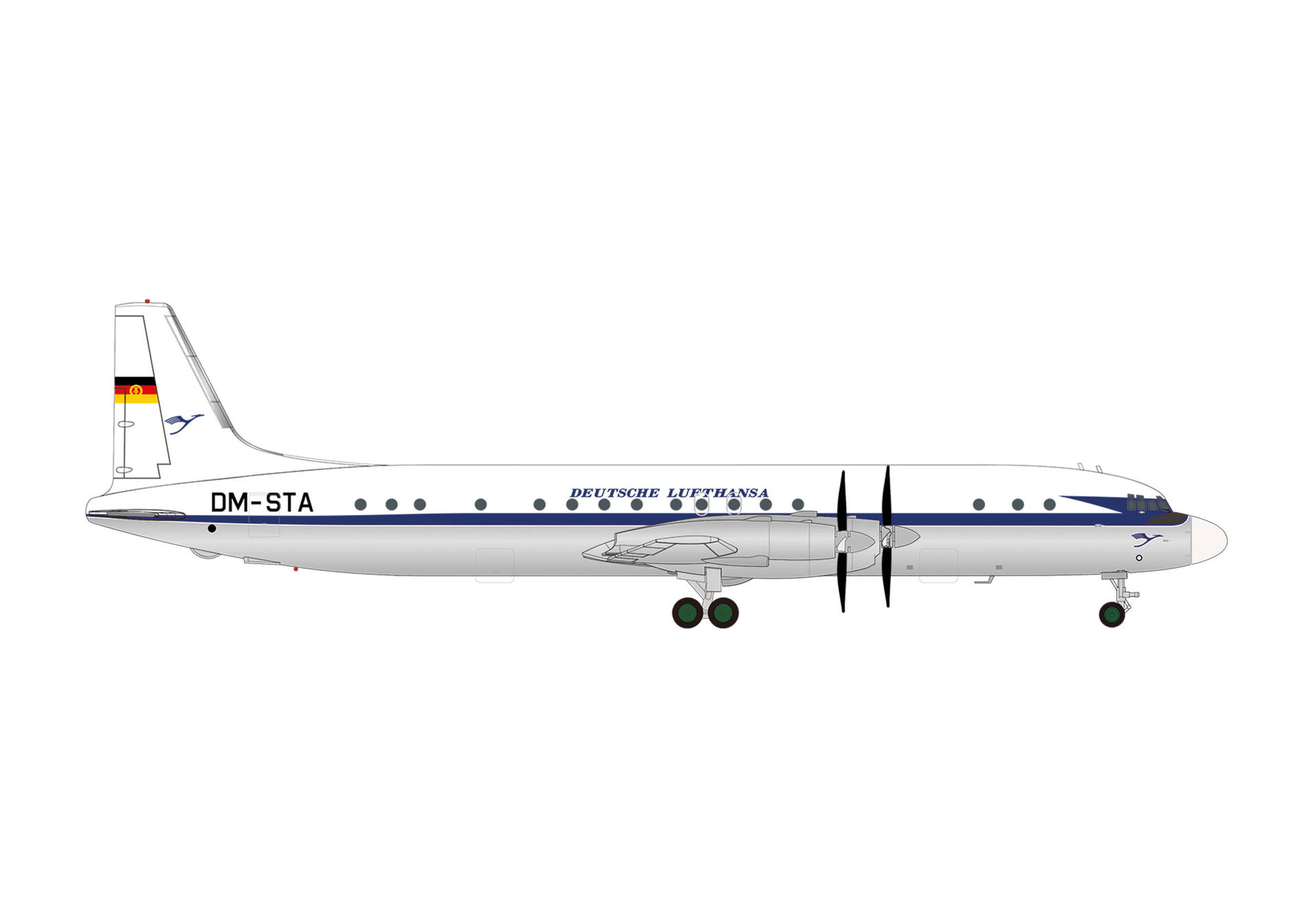 Deutsche Lufthansa Ilyushin IL-18 - DM-STA