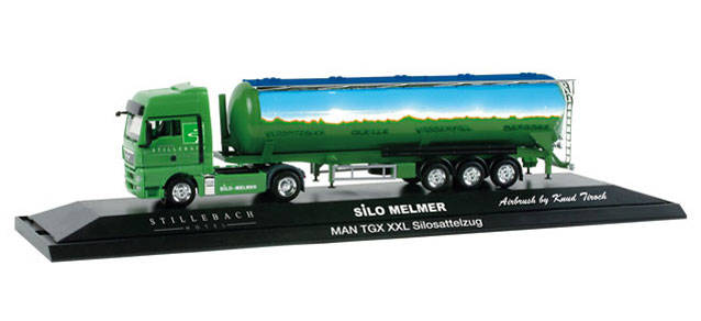 MAN TGX SXL silo semitrailer "Melmer Stillebach", (A) PC