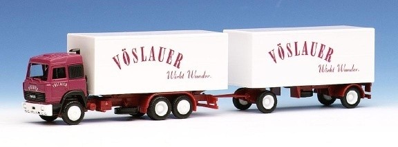 Iveco Turbostar Beer case trailer train 3A/2A