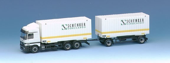 Mercedes-Benz Actros L Exchange case trailer train 3A/2A