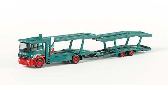 Mercedes-Benz Actros L '02 Autotransporter-Hängerzug