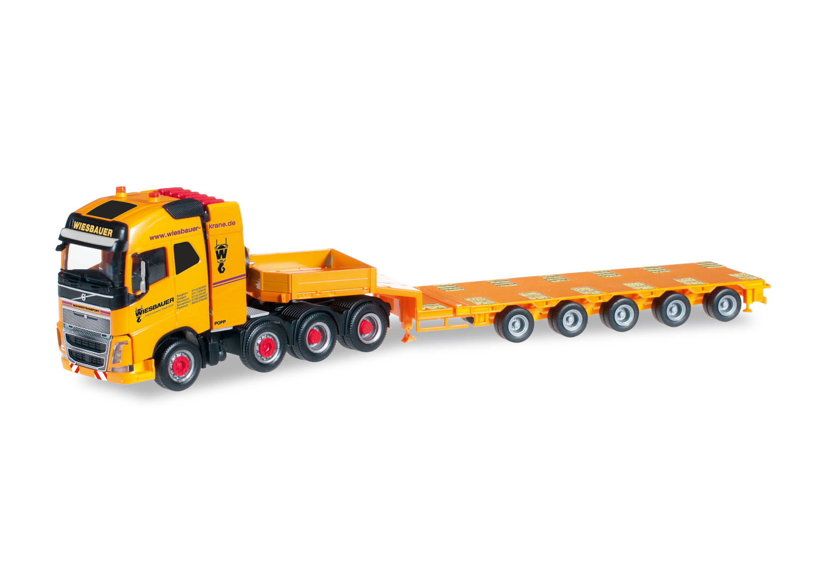 Volvo FH 16 Gl. Semitieflade-Sattelzug "Wiesbauer"
