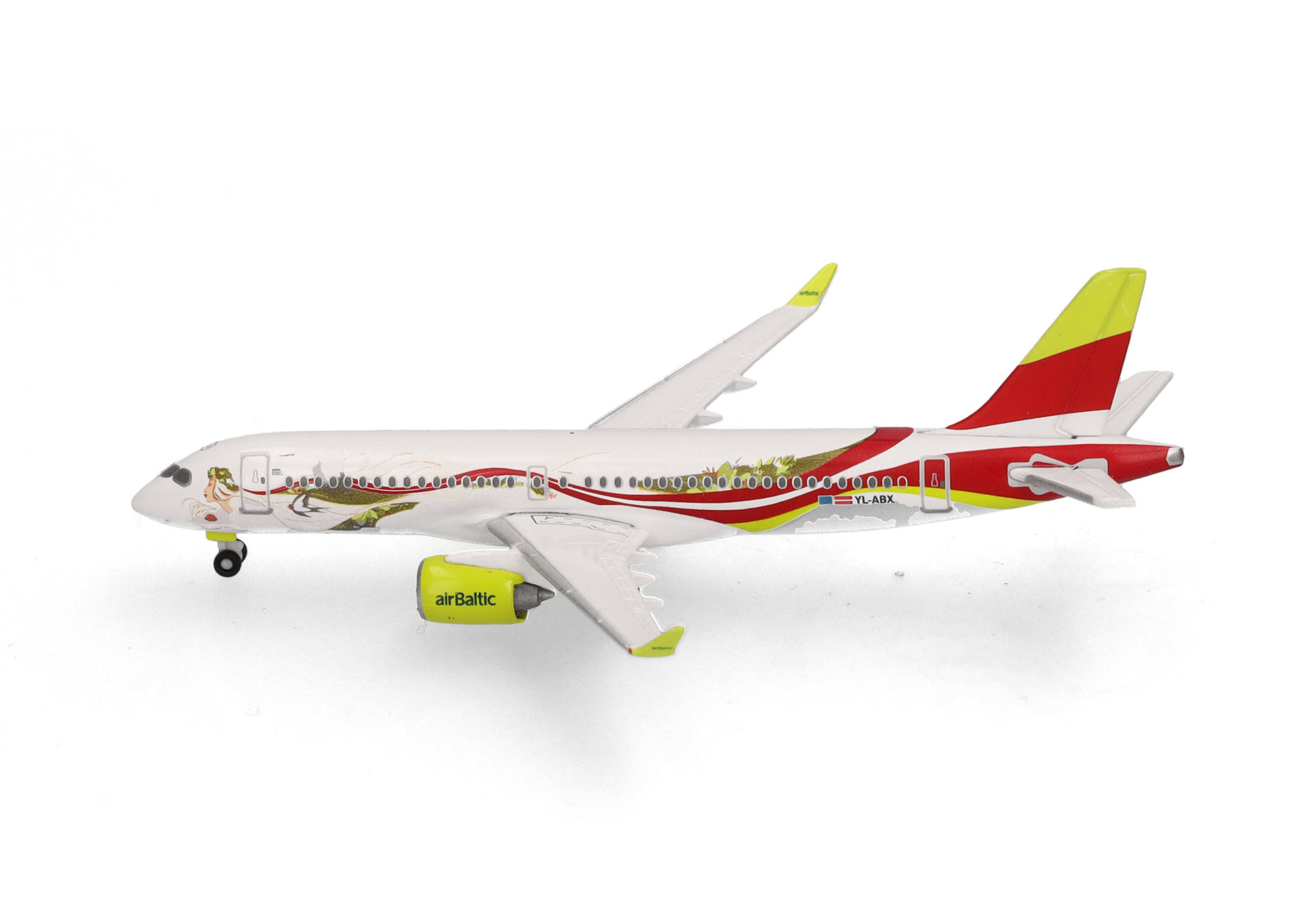 airBaltic Airbus A220-300 "50th A220" - YL-ABX