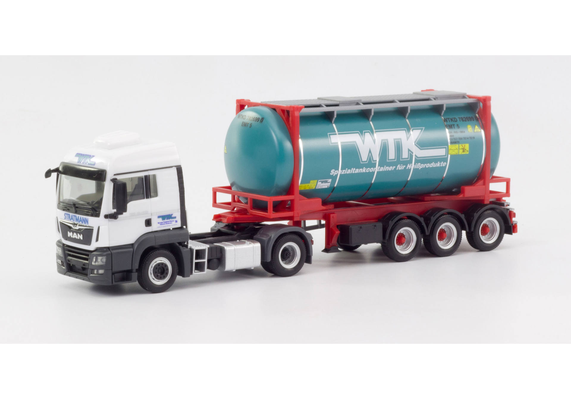 MAN TGS LX Euro 6c Swapcontainer-Sattelzug „Wittener Transport Kontor / Stratmann“ (Nordrhein-Westfalen / Witten)