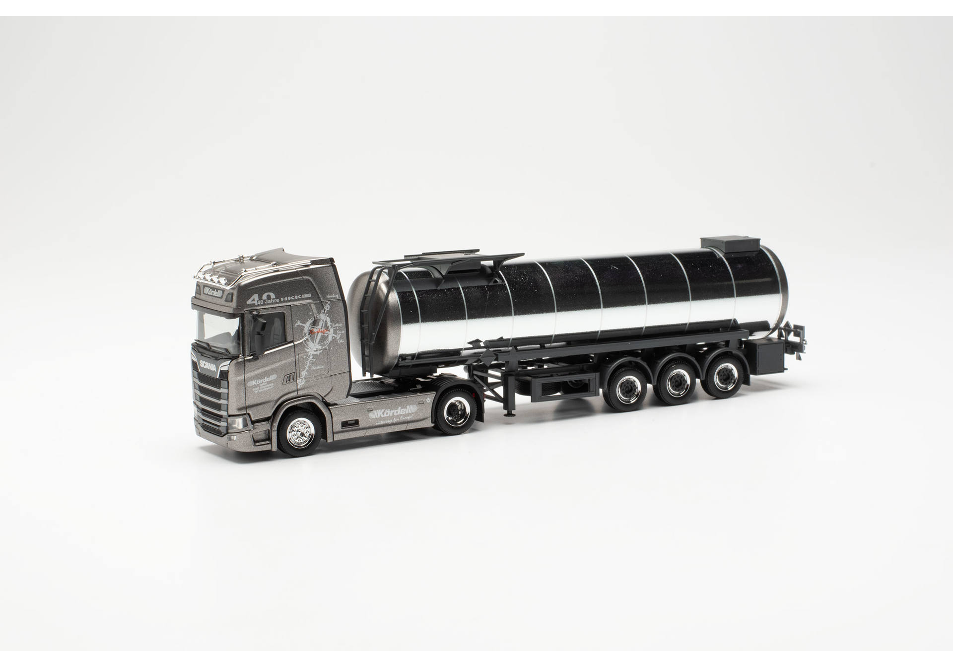 Scania CS 20 HD bitumen tank semitrailer "Kördel/40 Jahre HKK"