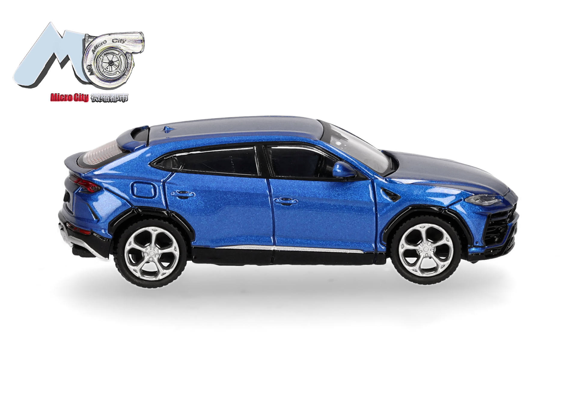 MicroCity: Lamborghini Urus, blue