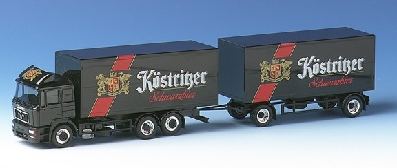 MAN F2000 case trailer train 3A/2A