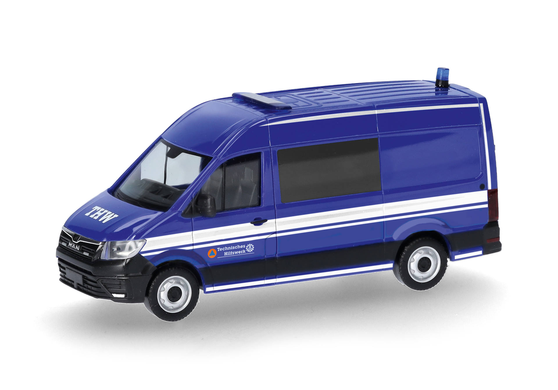 Van, Polizei, Fahrzeug, Blau, Modellauto