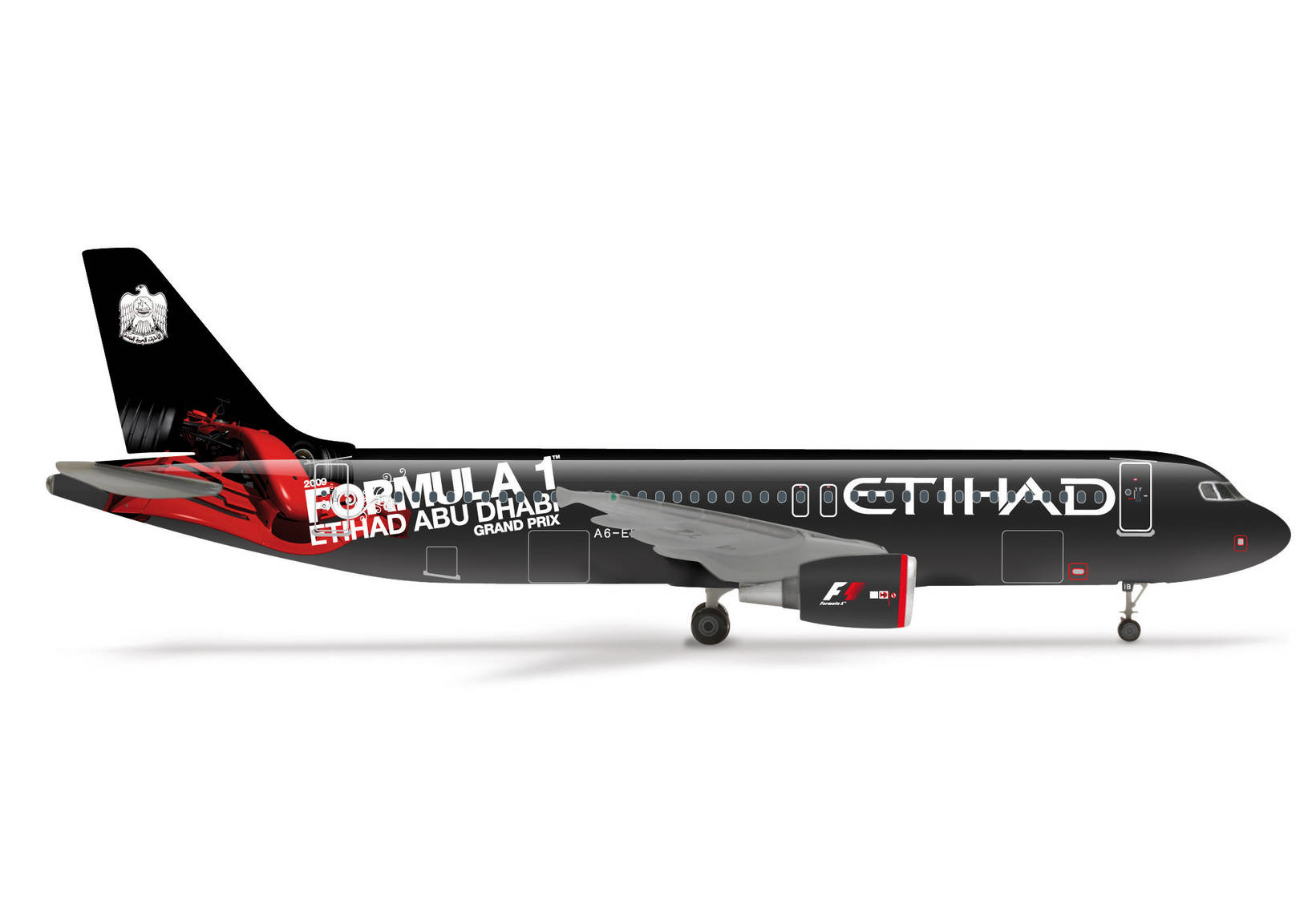 Etihad Airways Airbus A320 "Formula 1"