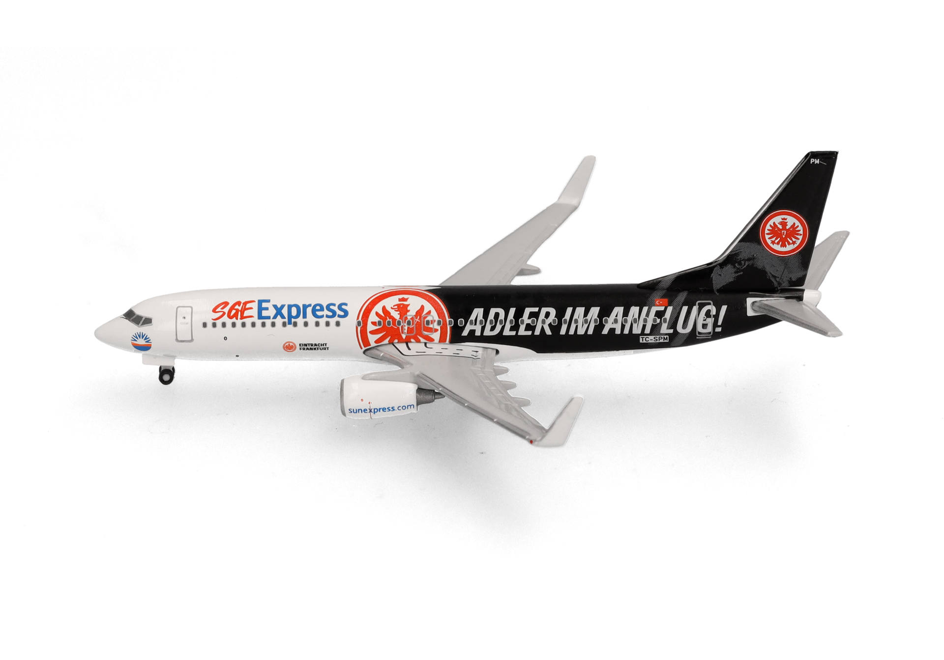 SunExpress Boeing 737-800 "Eintracht Frankfurt - SGE Express" - "Adler im Anflug"