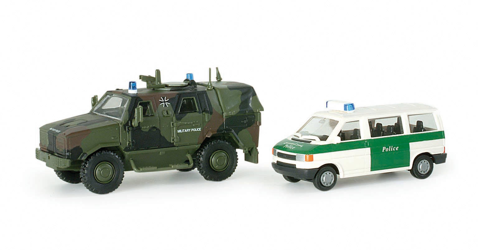 Dingo 1 + VW T4 police ISAF