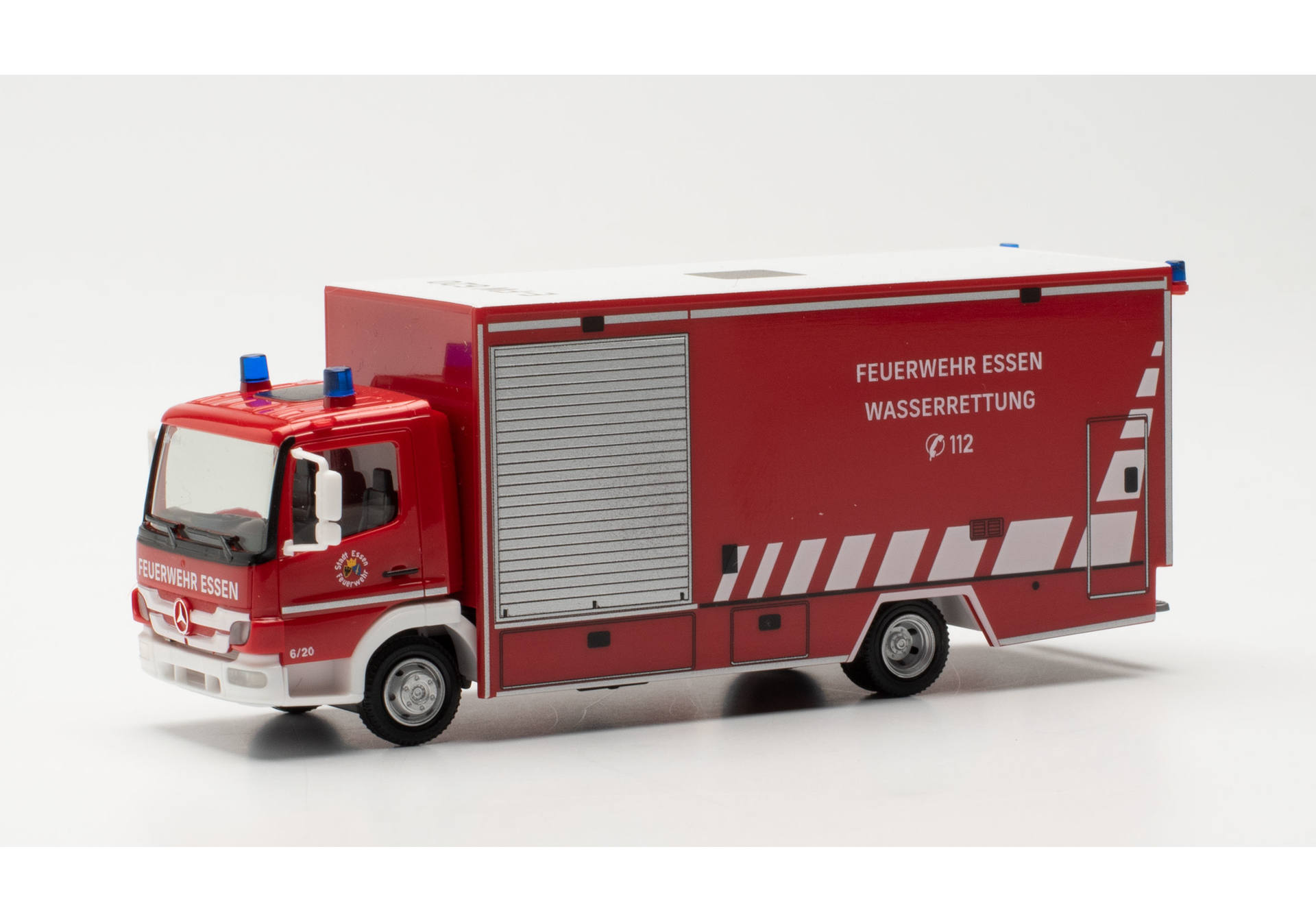 Mercedes-Benz Atego box truck “Essen Fire brigade water rescue service”