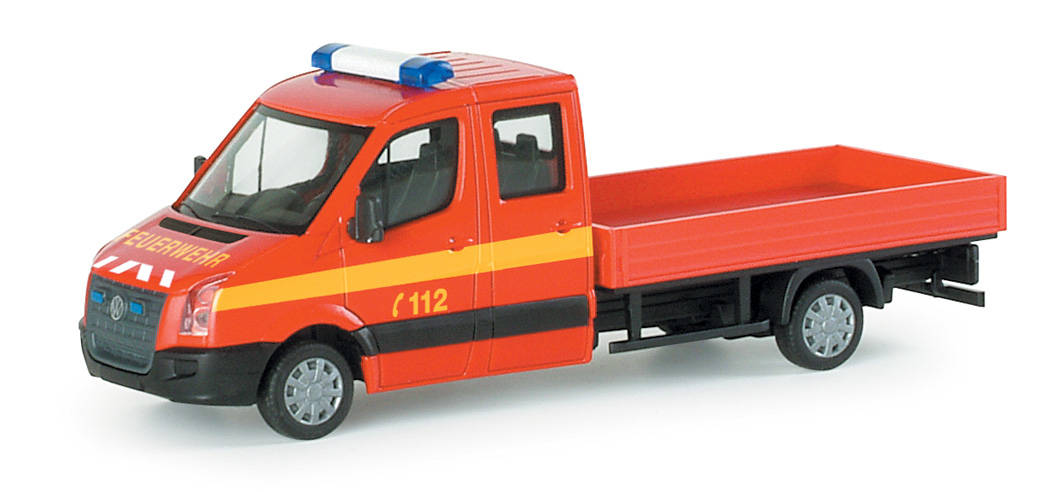 VW Crafter Pritsche-Plane / Doppelkabine "Feuerwehr"