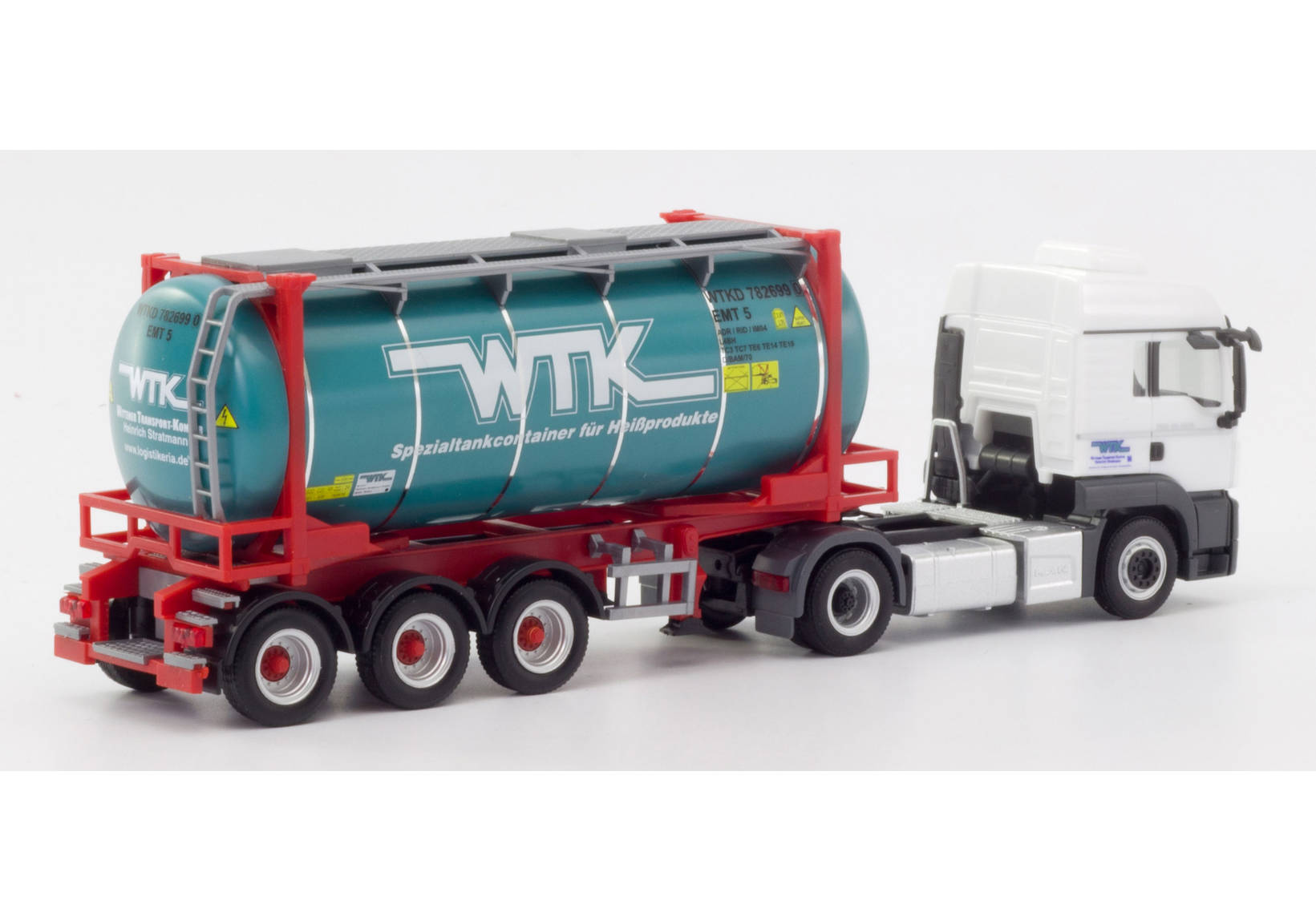 MAN TGS LX Euro 6c Swapcontainer-Sattelzug „Wittener Transport Kontor / Stratmann“ (Nordrhein-Westfalen / Witten)