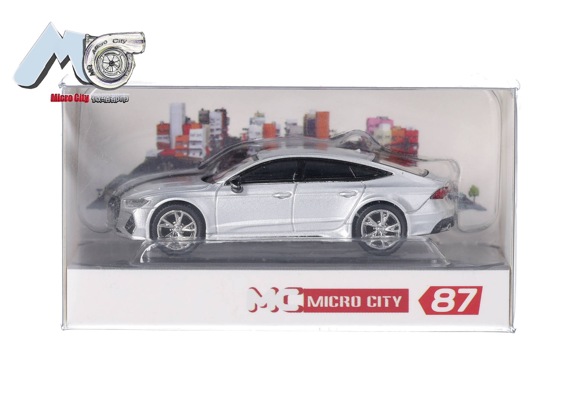 MicroCity: Audi RS7, silver