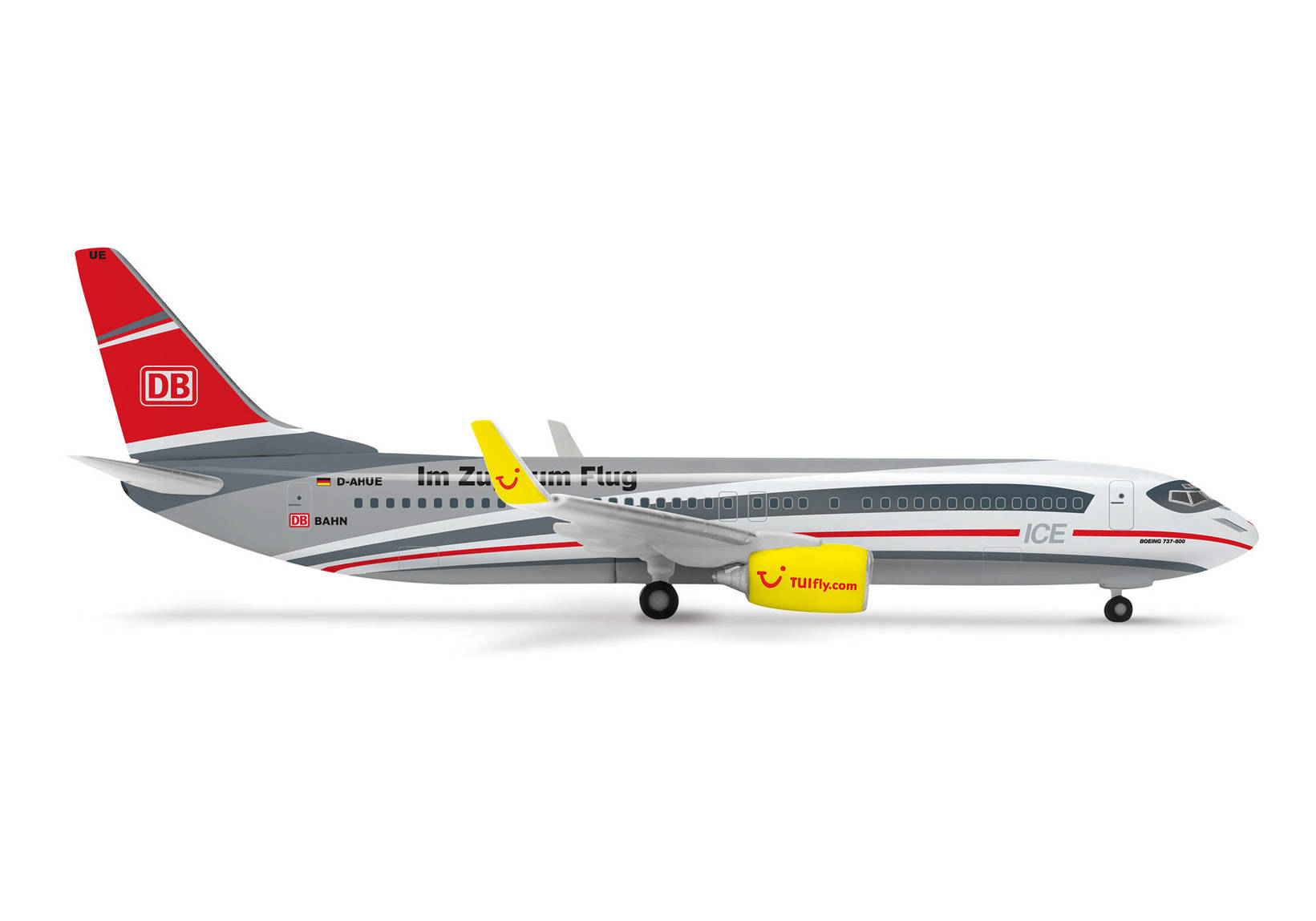 TUIfly Boeing 737-800 Deutsche Bahn "ICE"