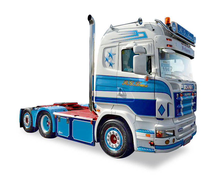 Scania R HL 6x2 rigid tractor "RG Trans"